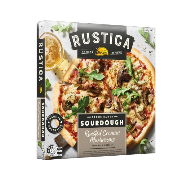 McCain Rustica Stone Baked Sourdough Roasted Cremini Mushrooms