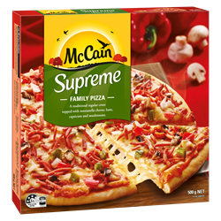 Supreme Family Pizza 500g