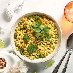 Corn Salad with Green Chili