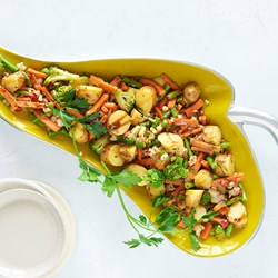 Seasonal Veg(an) Potato Salad