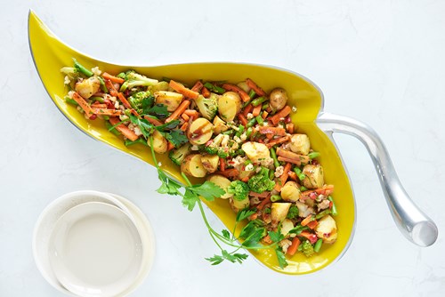 Seasonal Veg(an) Potato Salad