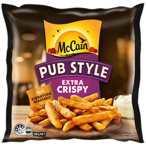 Pub Style Extra Crispy Fries 750g