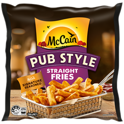 Pub Style Straight Fries 750g