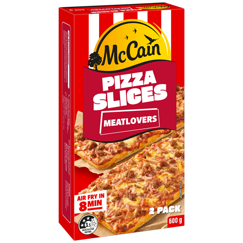 Meatlovers Pizza Slices 600g