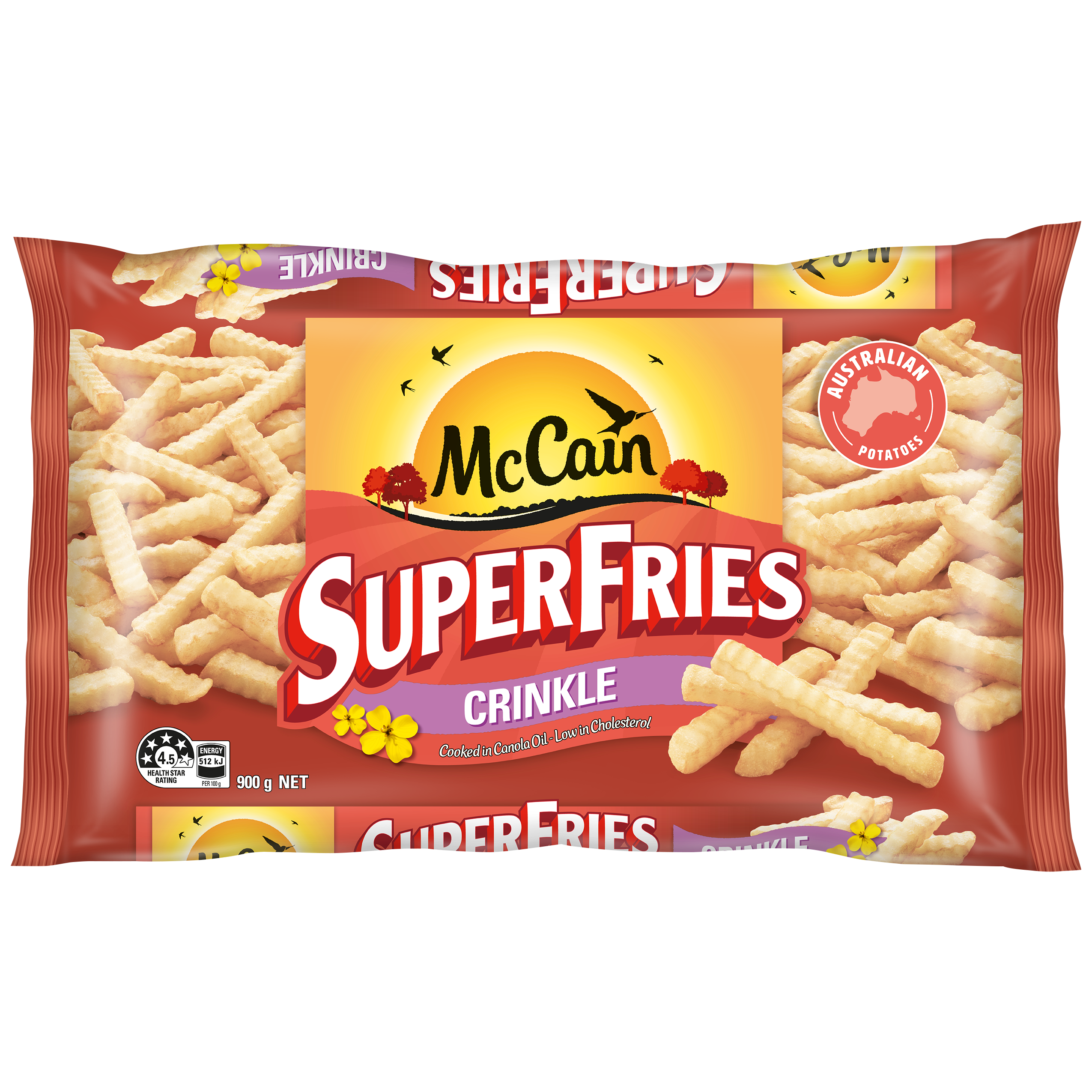 Superfries Crinkle Cut 900g