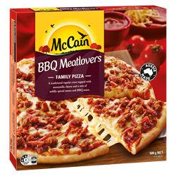 BBQ Meatlovers Family Pizza 500g